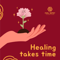 Healing Takes Time Instagram Post Image Preview