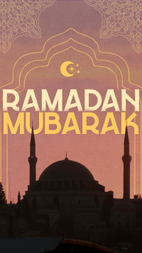 Traditional Ramadan Greeting Instagram Reel