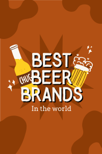 Top Beer Brands Pinterest Pin