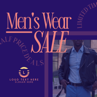 Men's Fashion Sale Instagram Post
