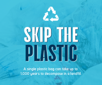 Sustainable Zero Waste Plastic Facebook Post