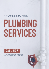 Professional Plumbing Flyer