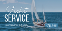 Yacht Maintenance Service Twitter Post