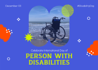 Disability Day Awareness Postcard Design