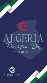 Algerian Revolution Instagram Reel Image Preview