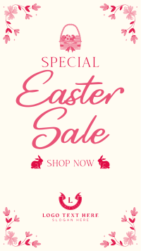 Easter Bunny Sale Instagram Story