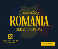 Romanian Celebration Facebook Post