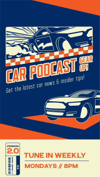 Fast Car Podcast Instagram Reel Image Preview