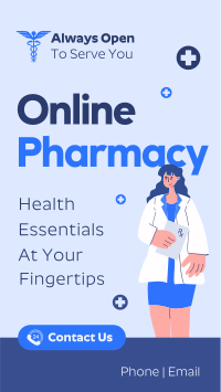 Online Pharmacy Instagram Reel Design