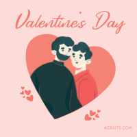 Valentine Couple Instagram Post