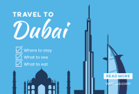 Dubai Travel Package Pinterest Cover