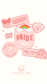 Proud Rainbow Sale Facebook Story
