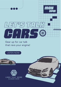 Car Podcast Flyer