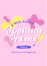 Nail Salon Promotion Flyer