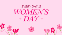 Women's Day Everyday Facebook Event Cover