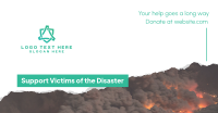 Fire Victims Donation Facebook Ad