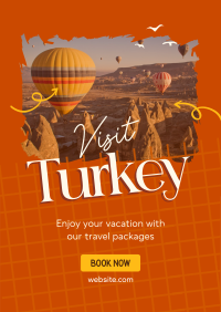 Turkey Travel Poster