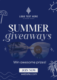 Summer Treat Giveaways Poster