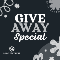 Giveaway Special Instagram Post