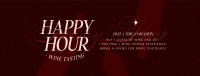 Luxury Winery & Bar Facebook Cover Image Preview