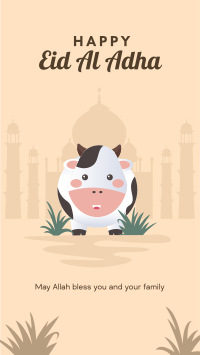 Eid Al Adha Cow Facebook Story