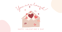 Valentine Envelope Facebook Ad