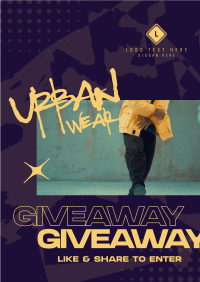 Urban Fit Giveaway Flyer