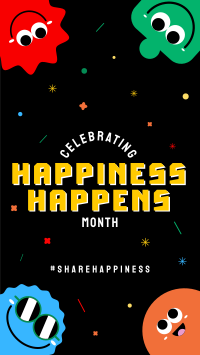 Share Happiness Facebook Story