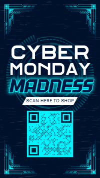 Cyber Monday Madness Instagram Reel Image Preview