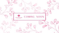 Floral Stationery YouTube Banner