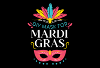 Celebrate Mardi Gras Pinterest Cover Image Preview