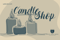Line Candle Pinterest Cover