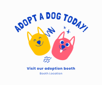 Adopt A Dog Today Facebook Post