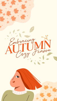 Cozy Autumn Season Facebook Story