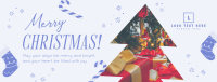 Merry and Bright Christmas Facebook Cover