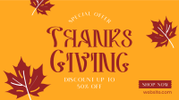 Thanksgiving For You Facebook Event Cover