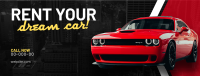 Dream Car Rental Facebook Cover Design