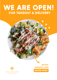 Salad Takeout Poster