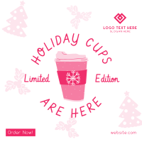 Christmas Cups Instagram Post Design