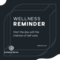 Wellness Self Reminder Instagram Post Image Preview