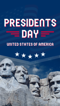 Presidents Day of USA Instagram Reel