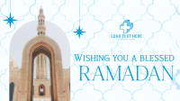 Greeting Ramadan Arch Animation