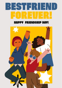 Embracing Friendship Day Flyer