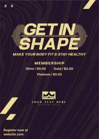 Power Gym Membership Flyer