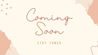 Minimalist Coming Soon Facebook Event Cover