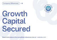 Growth Capital Secured Postcard