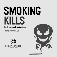Smoker Hunter Instagram Post Design