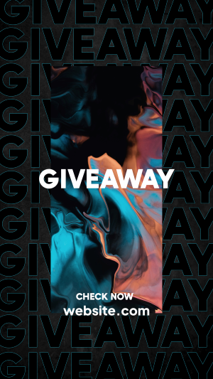 Giveaway Gradient  Facebook Story Image Preview