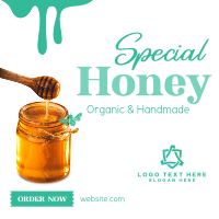 Honey Harvesting Instagram Post Design