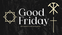 Minimalist Good Friday Greeting  Video